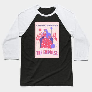 The Empress Tarot Baseball T-Shirt